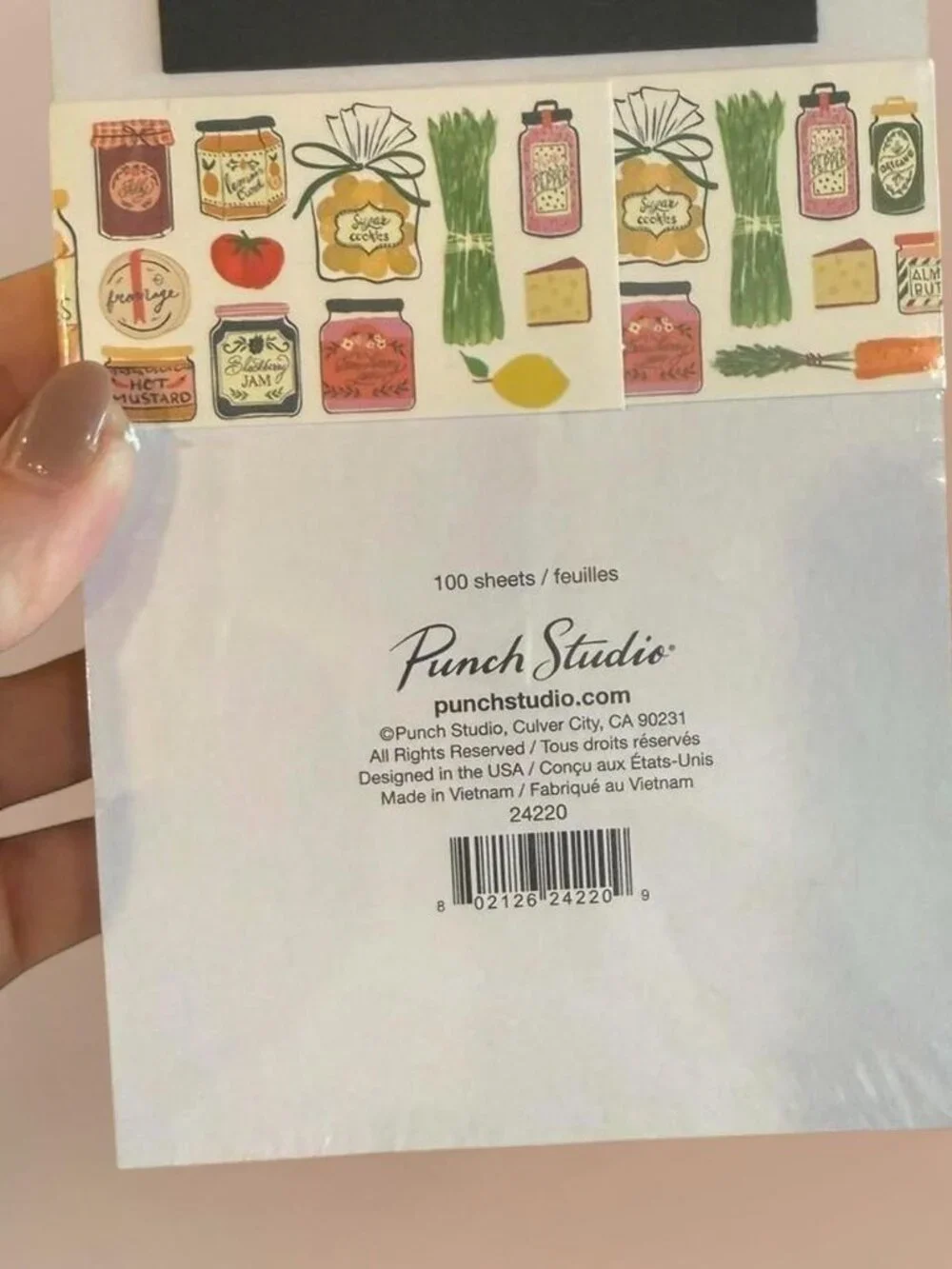Jelly Jar Lined Notepad